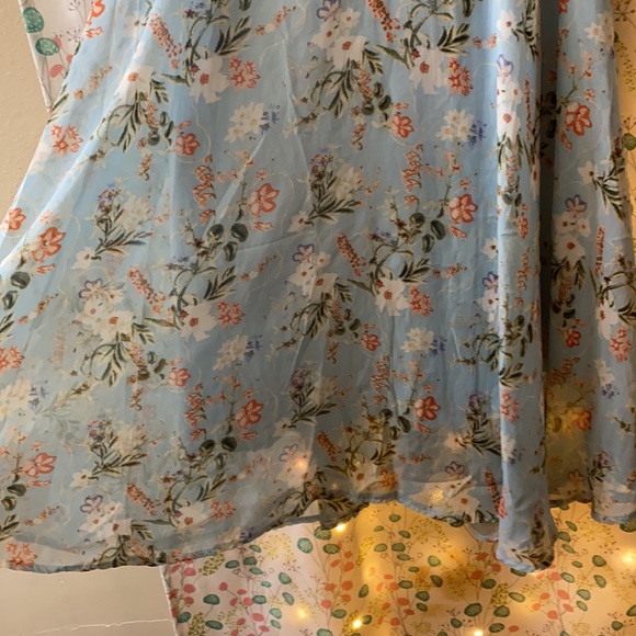 milkmaid midi floral dress - Picture 4 of 10